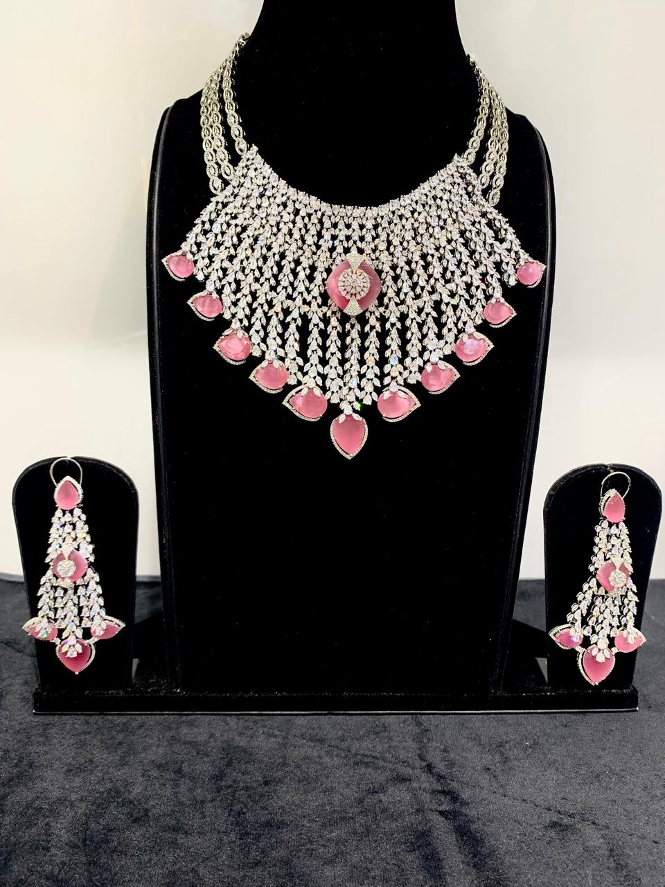 AD Pink Pear Chokkar Set